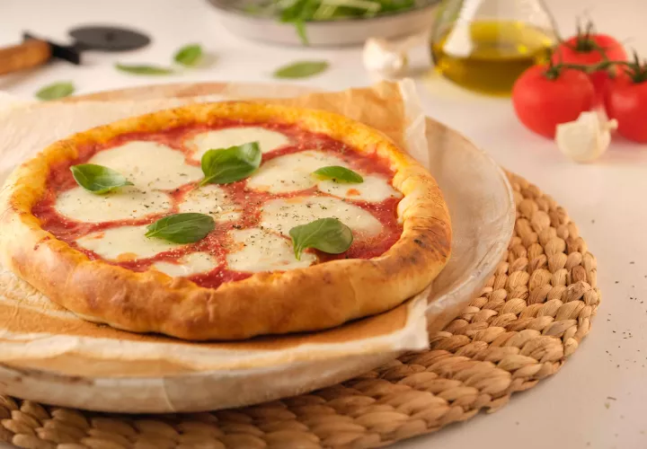 Recette Pizza Margherita Express Herta