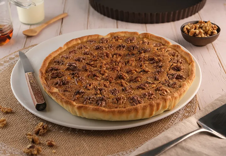 Recette Tarte aux noix Thermomix® | Herta