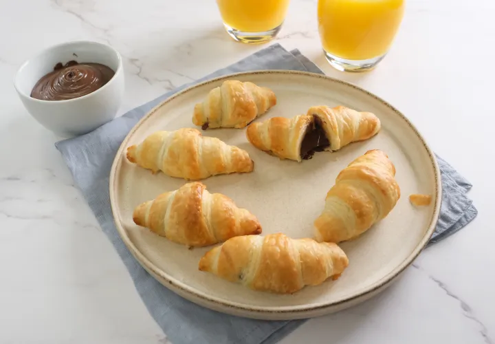 Recette Minis croissants au chocolat | Herta