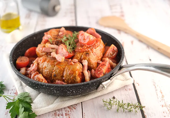 Recette Paupiette de veau à la tomate | Herta
