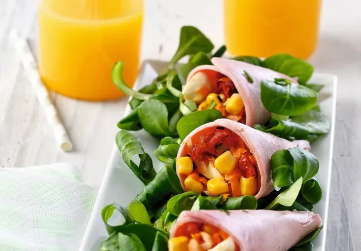 Recette de jambon et salade folle Herta