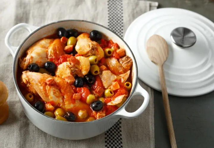 Recette Lapin aux olives | Herta