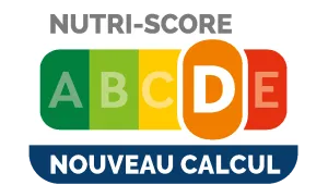 Nutriscore D - Nouveau calcul