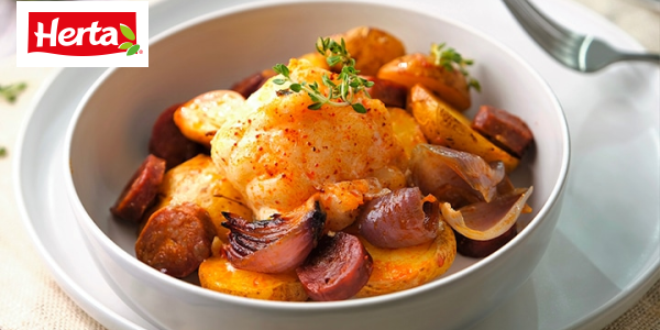 Recette Lotte au chorizo | Herta